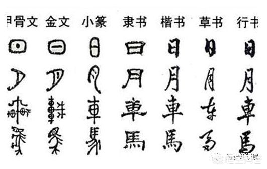 胸的行書
