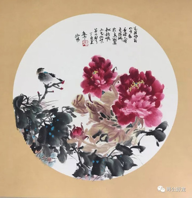 國畫牡丹作品欣賞