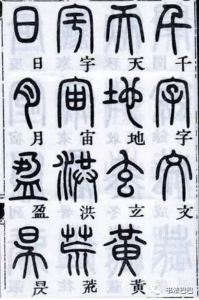 書法入門字體