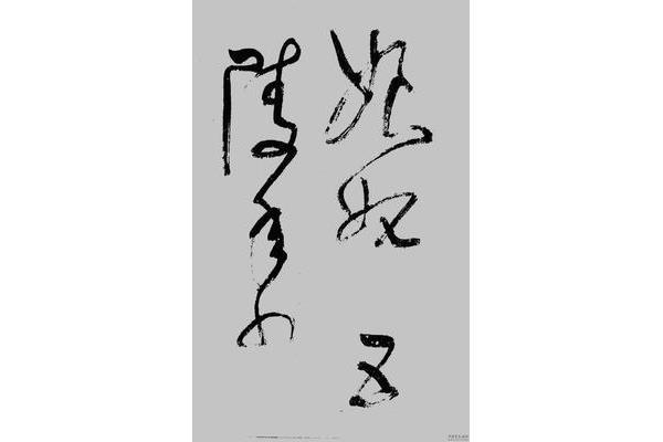 妒字草書
